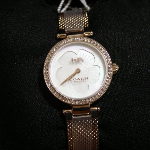 Coach 26mm Park Mesh Bracelet Watch - Picture 1 of 4